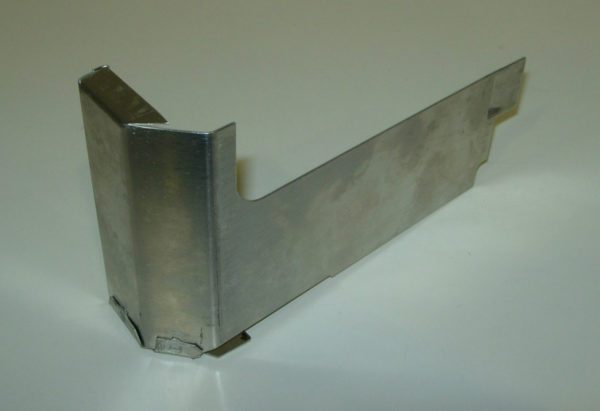 Baffle Plate Aluminium Front Right/Rear Left