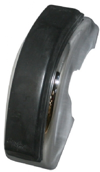 bumper horn with rubber pa d