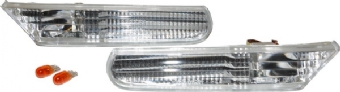 side marker lamp set clear e marked